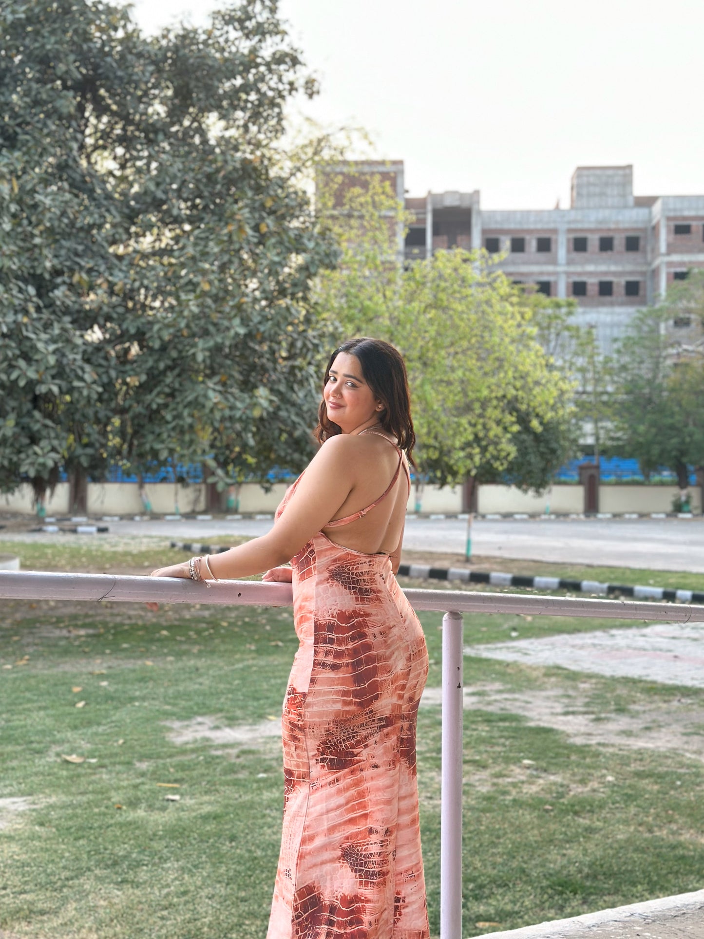 Cheekee Sleek & Stunning Women's Multicolor Bodycon Dress