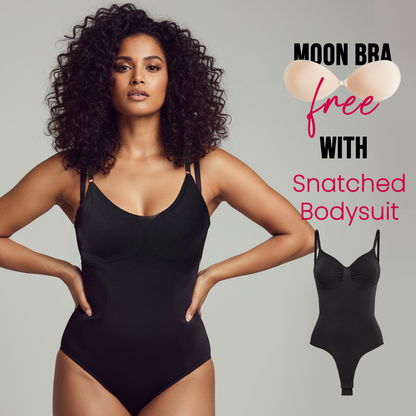 Snatched Contour Bodysuit + FREE Moon Bra (Limited-Time Combo)