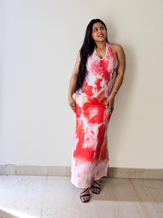 Rose Blush Maxi Dress 🌅✨