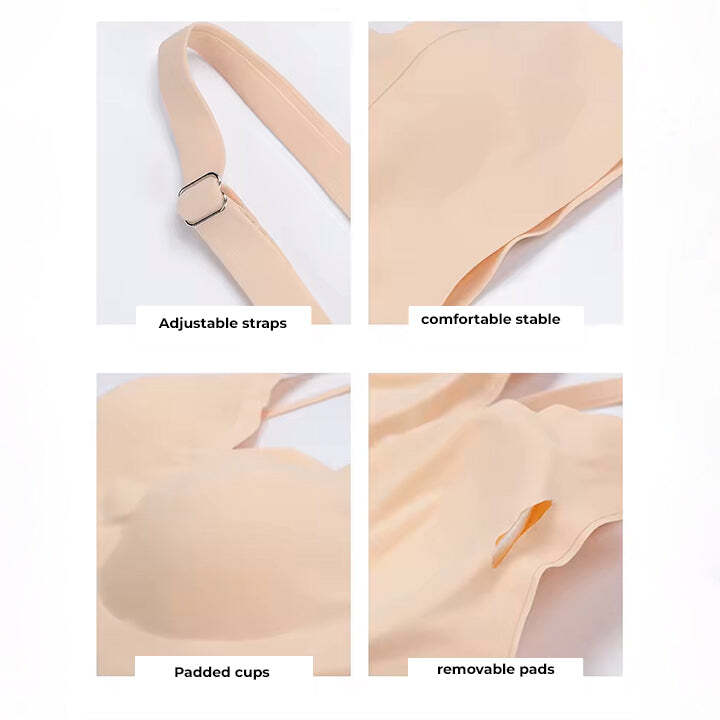 Cheekee soft seam less bra