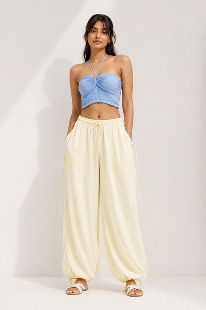Cheekee Breeze Balloon Pants for Women | Relaxed Wide Leg Pants