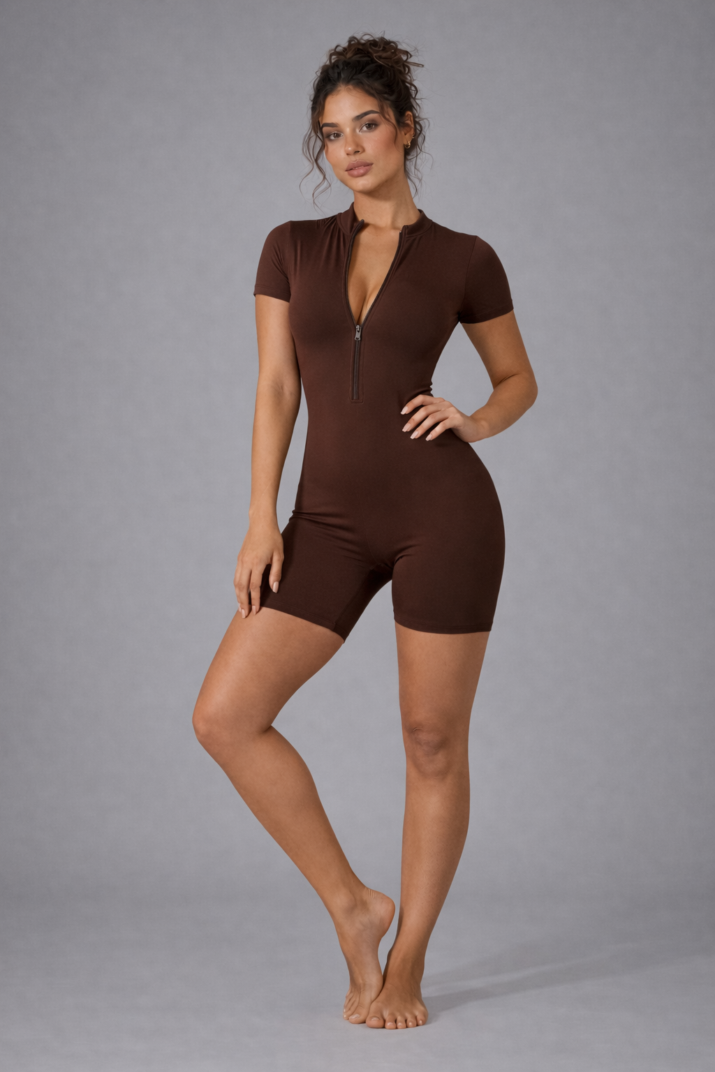 Fitflex zip jumpsuit