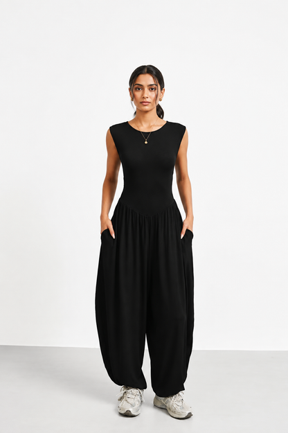 Cheekee Harem Jumpsuit | Wide Leg Jumpsuit for Women
