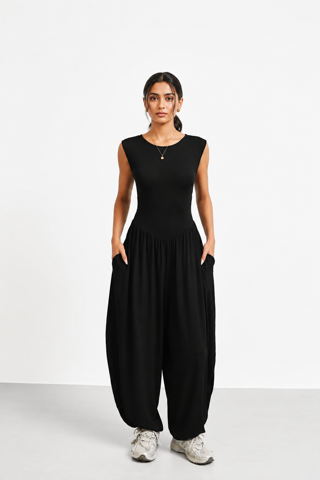Cheekee Harem Jumpsuit | Wide Leg Jumpsuit for Women