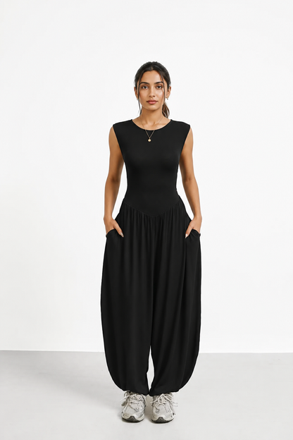Cheekee Harem Jumpsuit | Wide Leg Jumpsuit for Women