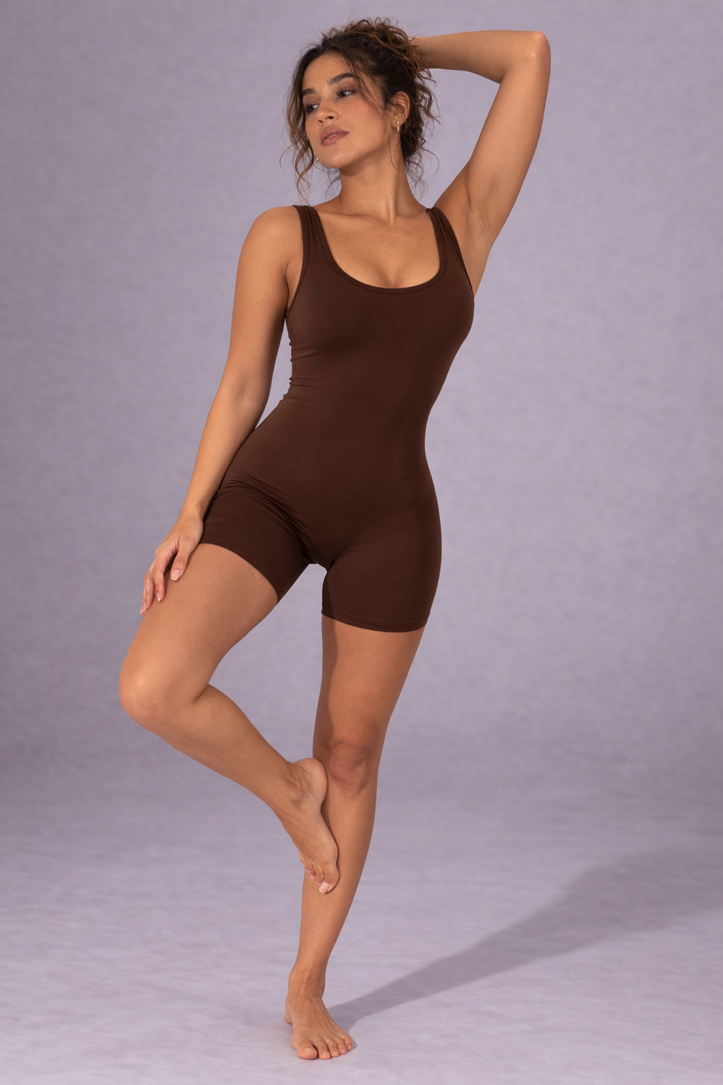 V Back Romper