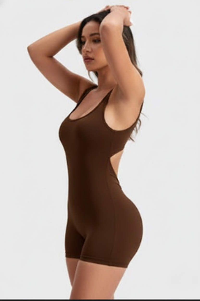 Cheekee V-Back Romper