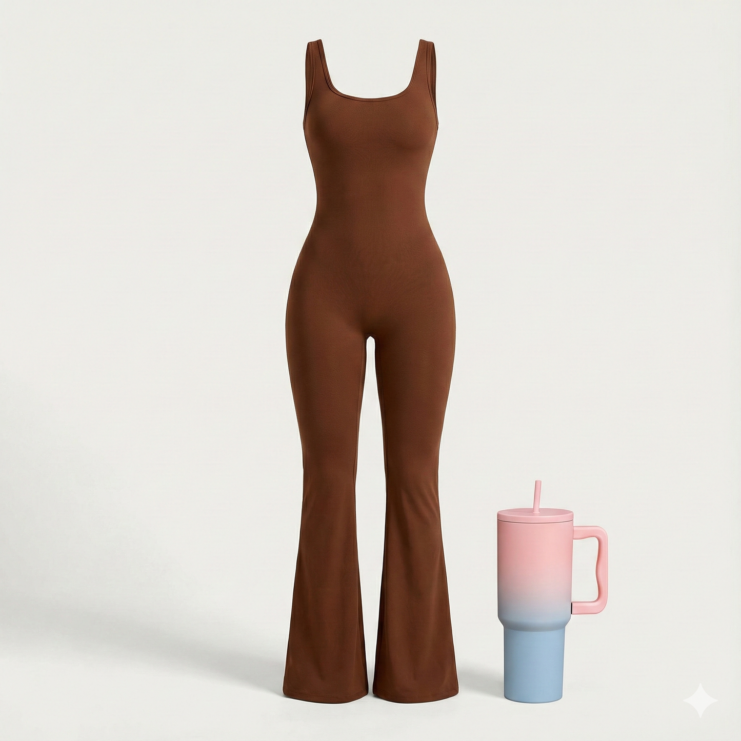 Gym Ready Pack: Jumpsuit + Hydration Tumbler