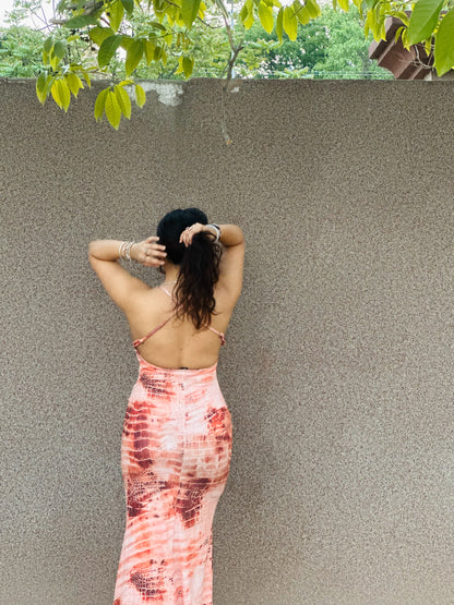 Cheekee Sleek & Stunning Women's Multicolor Bodycon  Dress