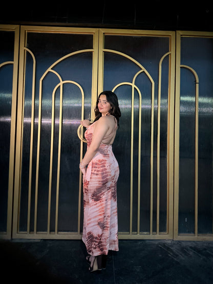 Cheekee Sleek & Stunning Women's Multicolor Bodycon  Dress