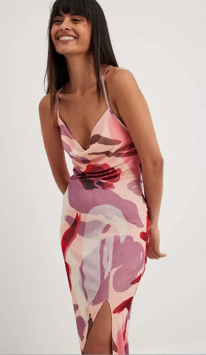 Cheekee Women Bodycon Multicolor Dress