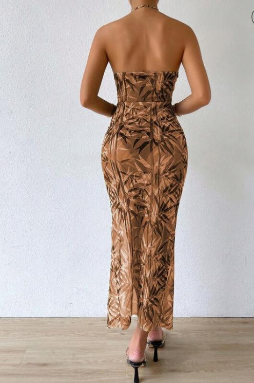 Women Bodycon Multicolor Dress