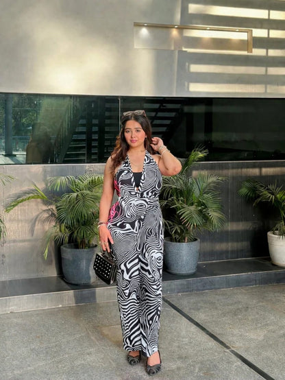 Cheekee "Vibe Queen" Jumpsuit – Bold, Chic & Effortless 👑