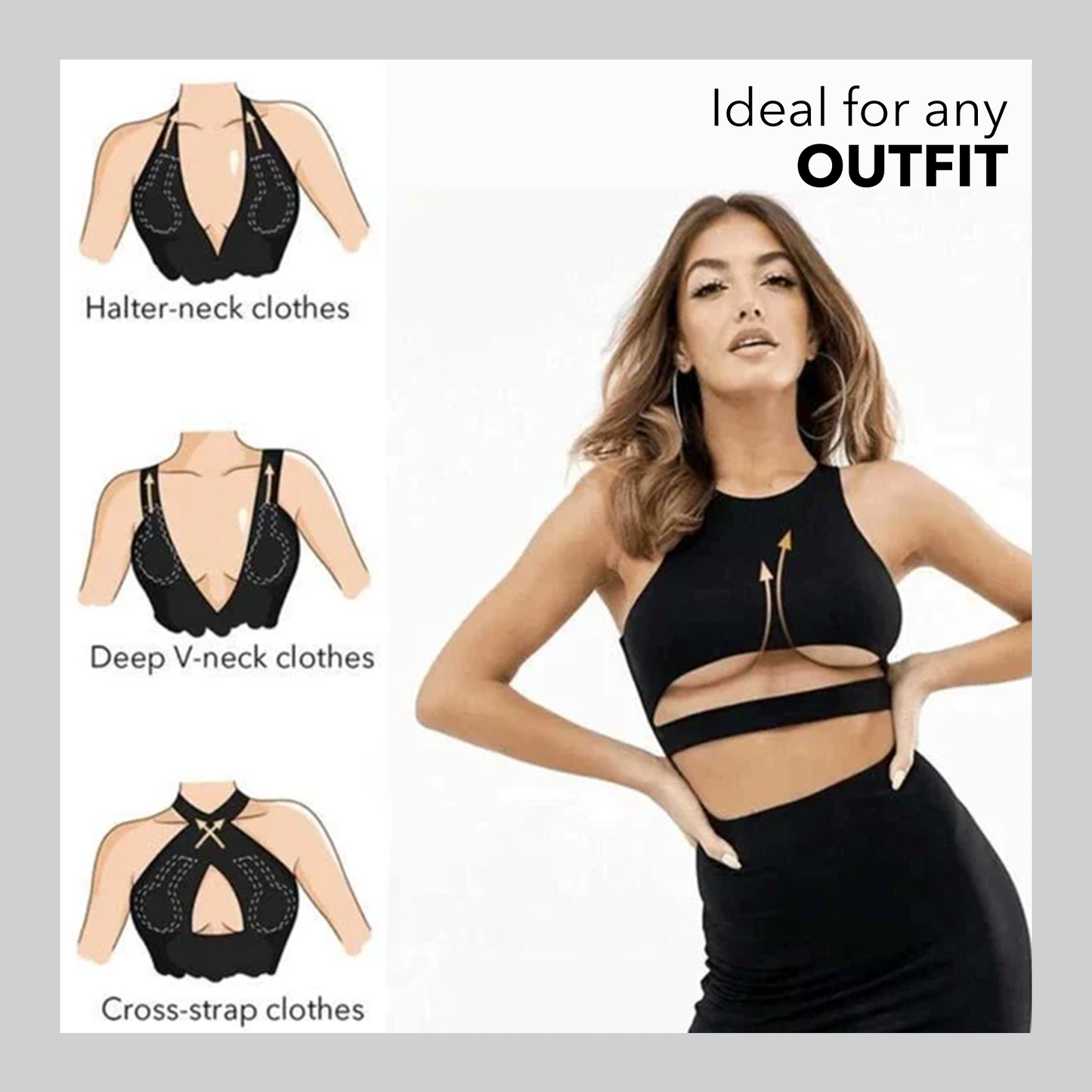 Rabbit Invisible Lifting Bra (B1G1 Free)