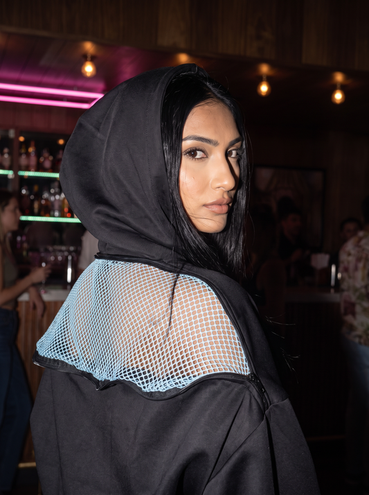 Main Character Hoodie for Women | Black Oversized Hoodie