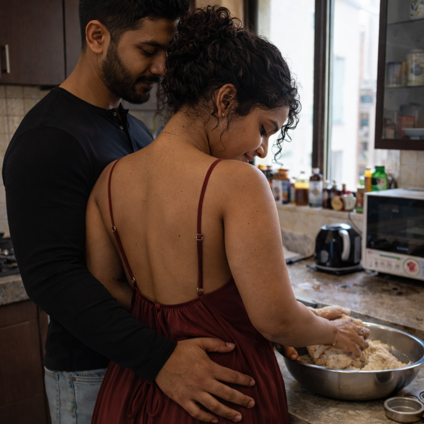 Honeymoon Evening Maxi (Free Size)