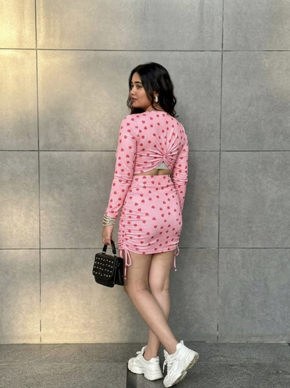 Cheekee "Pink Mirage" Co-ords Set – Chic, Playful & Effortlessly Stylish 💖