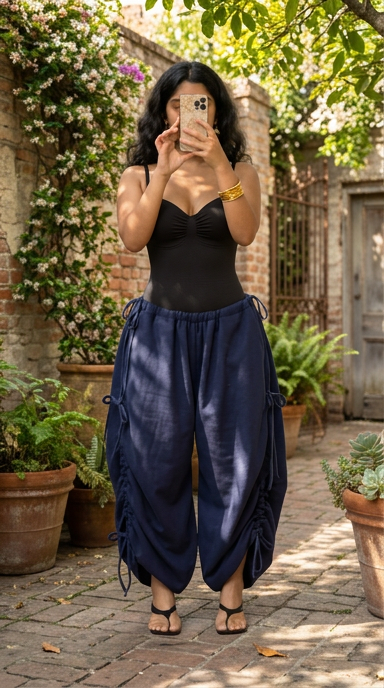 Wanderlust Parachute Pants & Sculpt Bodysuit Set