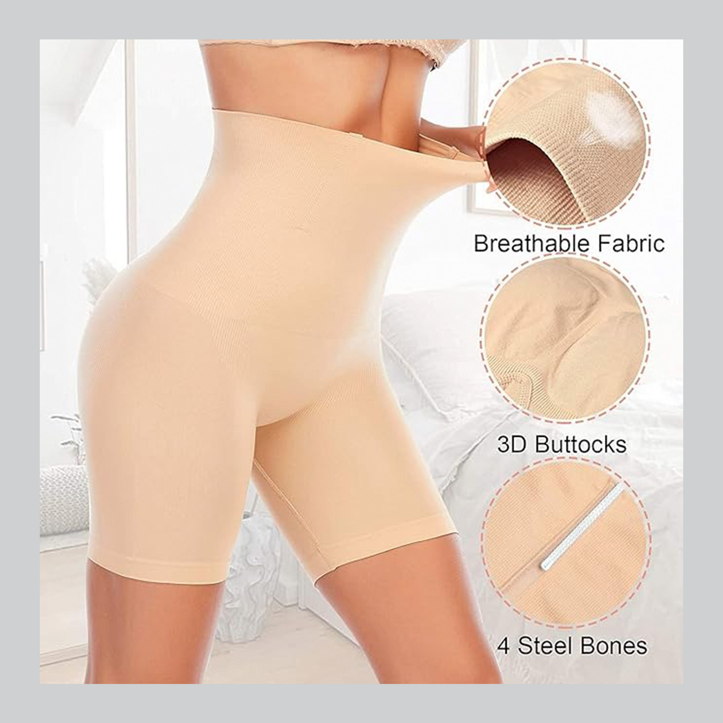 4-in-1 Shaper - Tummy Control Butt Lifter Shapewear