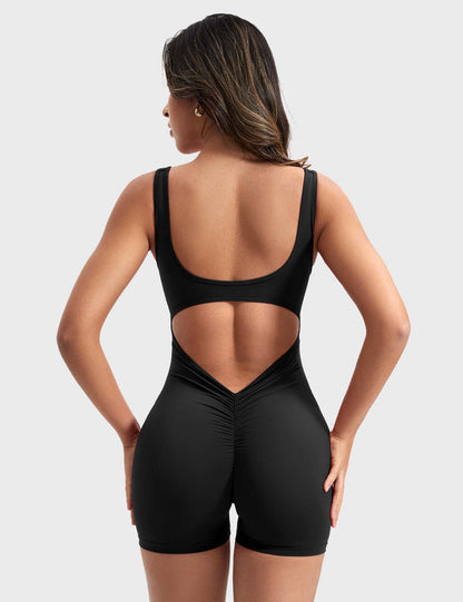 Cheekee V-Back Romper