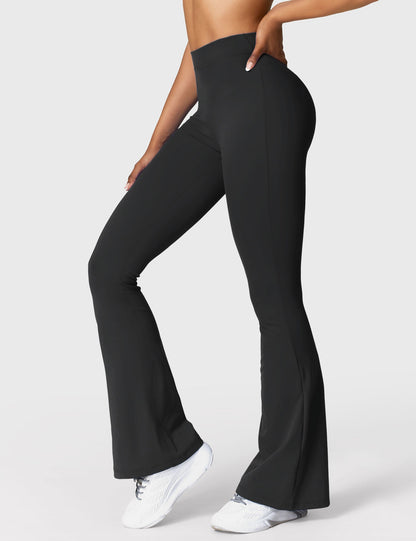 Cheekee V-back Flared Leggings